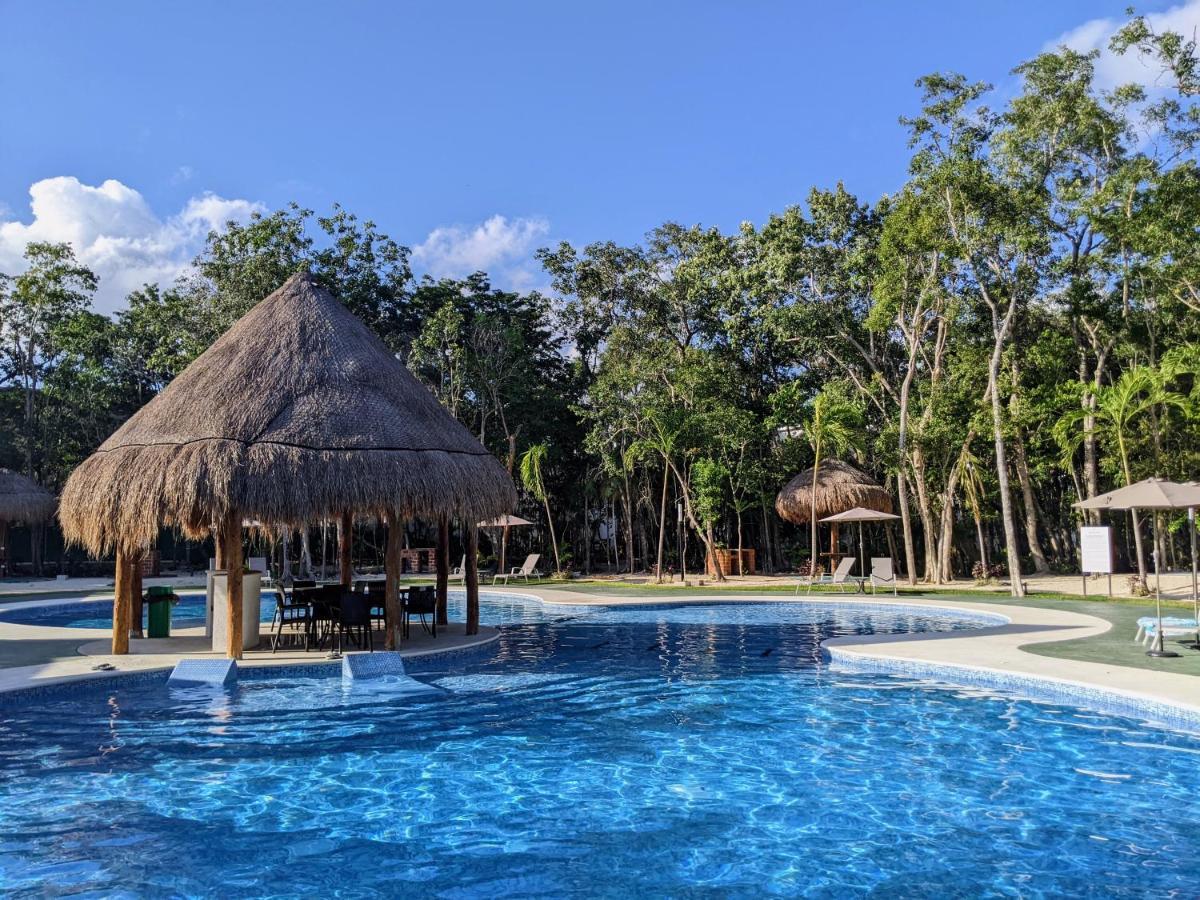 2-Bedroom Condo By The Jungle W/ Swimming Pool Puerto Morelos Extérieur photo