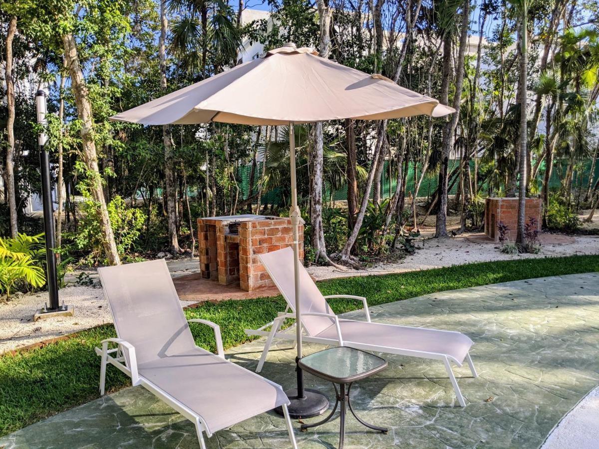 2-Bedroom Condo By The Jungle W/ Swimming Pool Puerto Morelos Extérieur photo