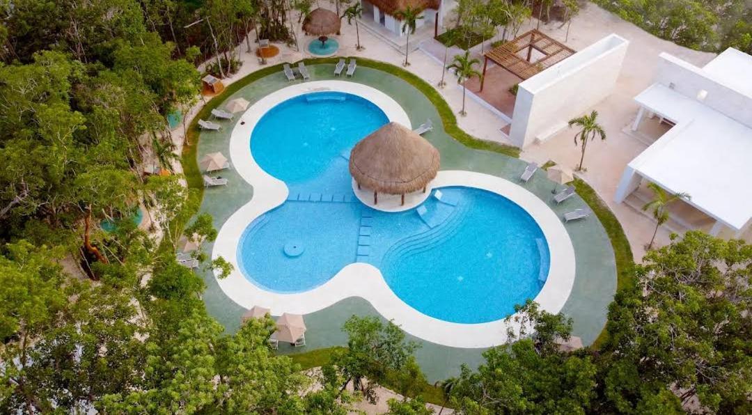 2-Bedroom Condo By The Jungle W/ Swimming Pool Puerto Morelos Extérieur photo